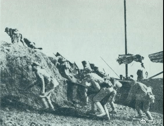 1949年5月23日,人民解放军向上海国民党政府军队发起总攻,占领了黄浦江堤。